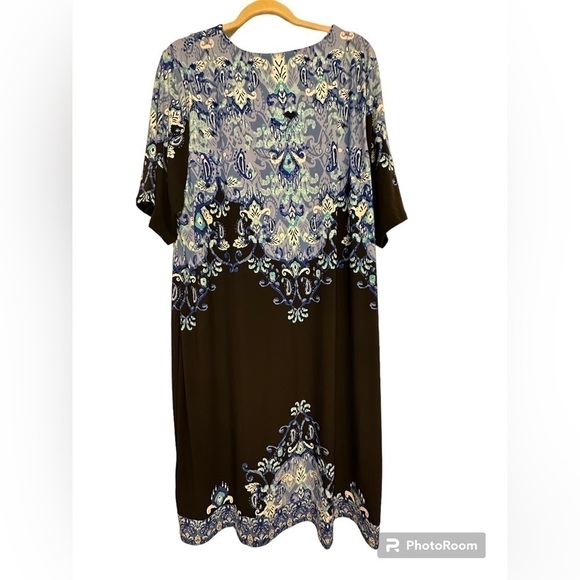 JM Collection Plus size 3X dress Modest Floral Romantic NWOT - Picture 5 of 6